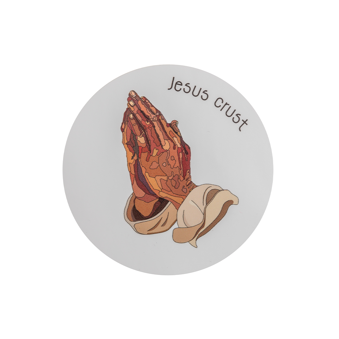 JC sticker "praying hands"